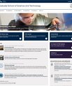 Frontpage of the new GSST website